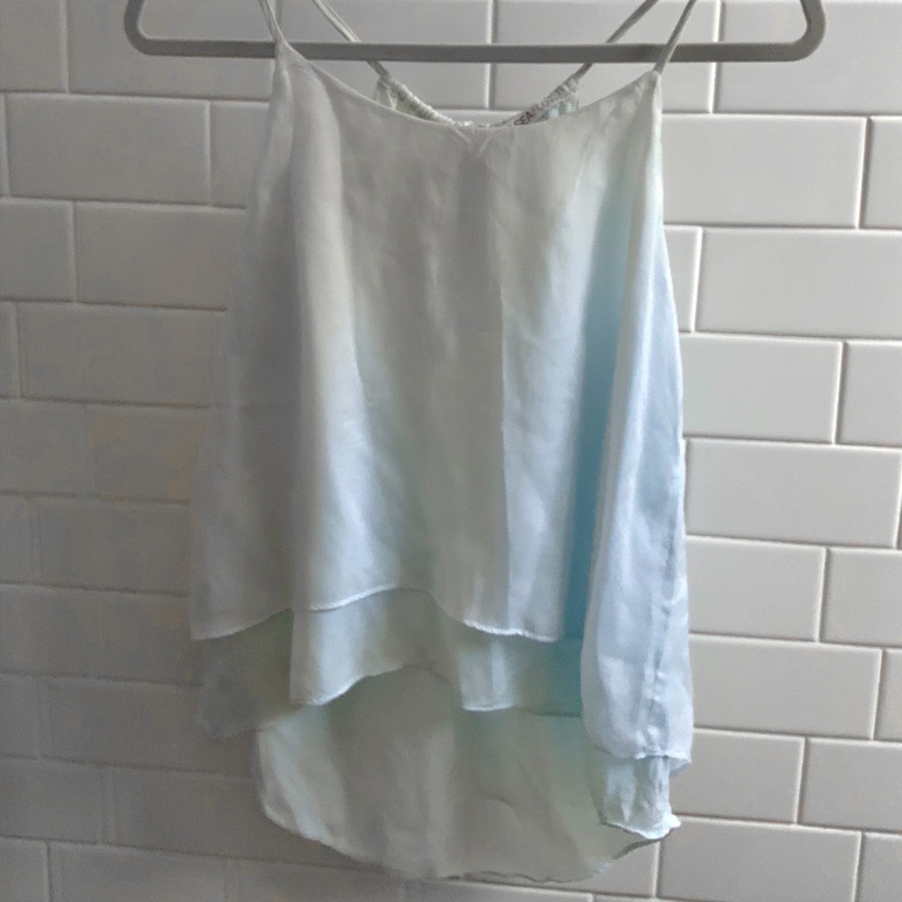 Chelsea Flower Blue Top
